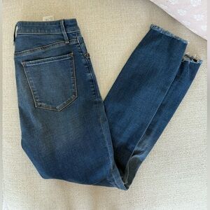 Abercrombie Curve Love High Rise Super Skinny Ankle Jeans